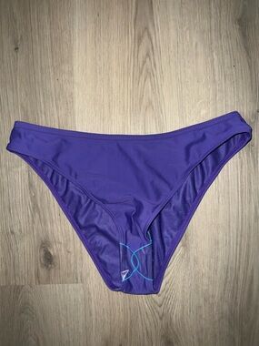 Collusion Purple High Cut Bikini Bottom Size 8 | Mid Rise High Leg NWOT